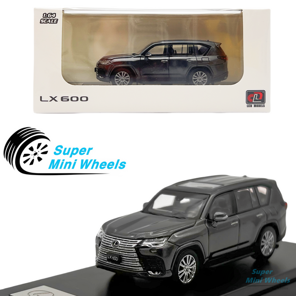 LCD Models 1:64 - Lexus LX 600 (Gray) Diecast Model