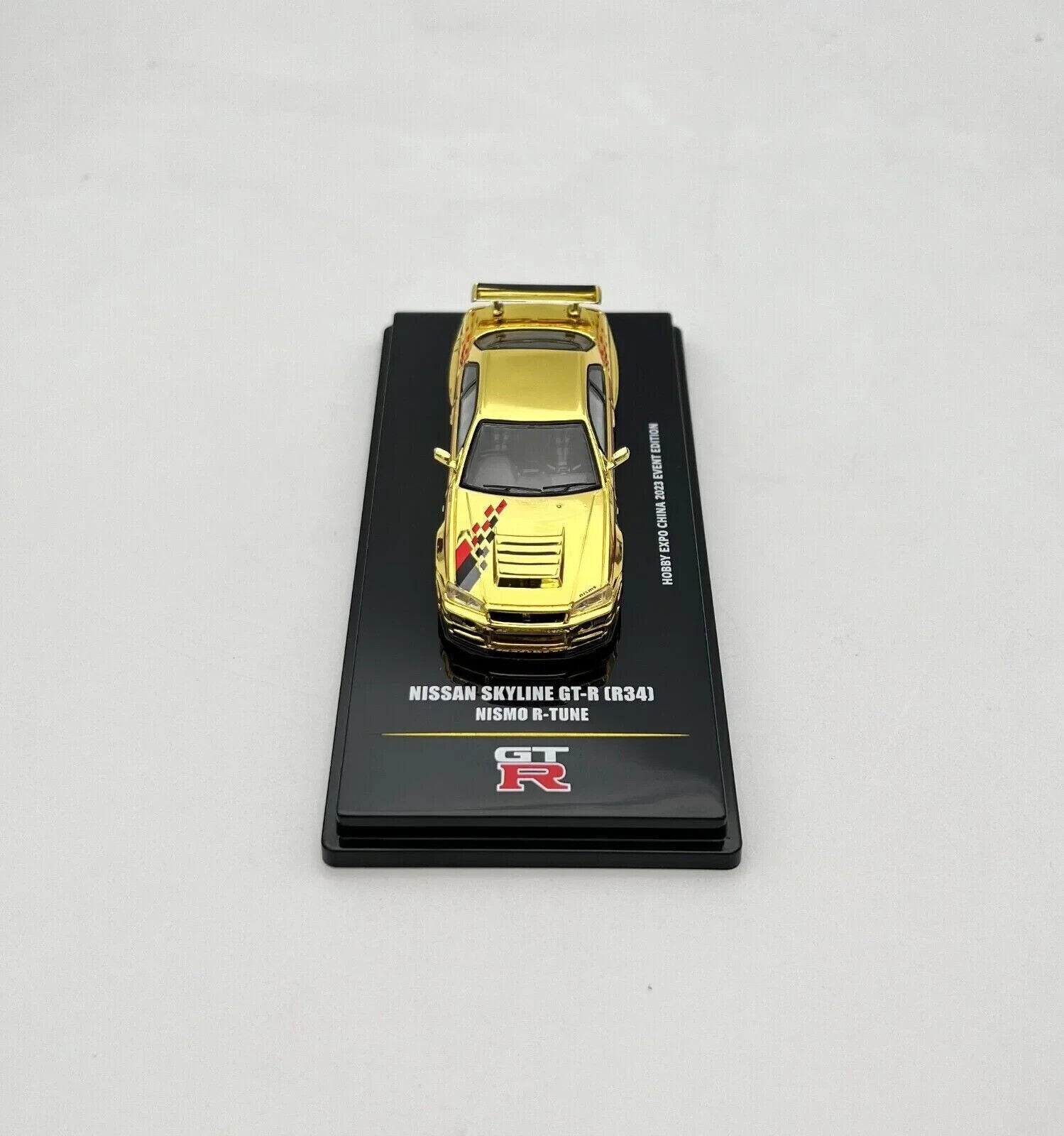 INNO64 1:64 Nissan Skyline GT-R R34 Hobby Expo CHINA 2023 Chrome 3