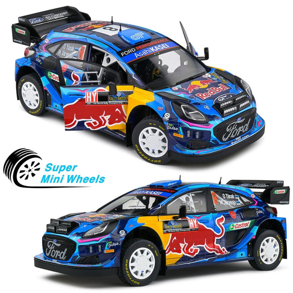 Solido 1:18 Ford Puma Rally1 Hybrid – Rally Suede – 2023 – #8 Tanak - S1809503