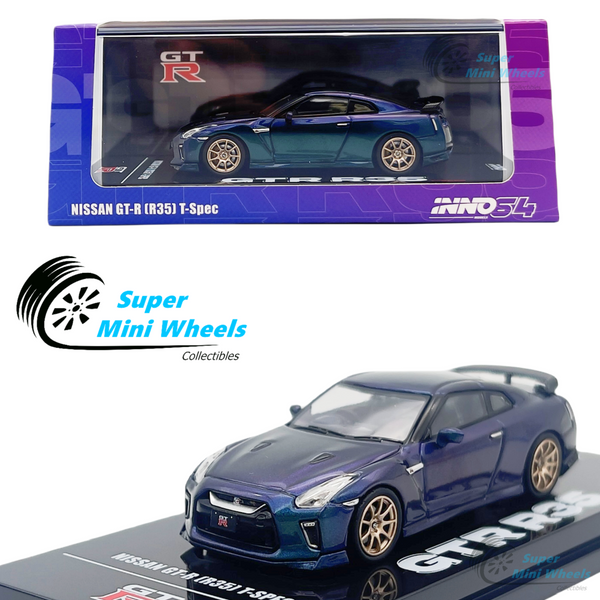 INNO64 1:64 Nissan GT-R R35 T-Spec Magic Purple