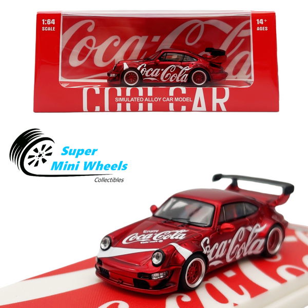 Cool Car 1:64 Porsche 964 Coca-Cola - Diecast Model