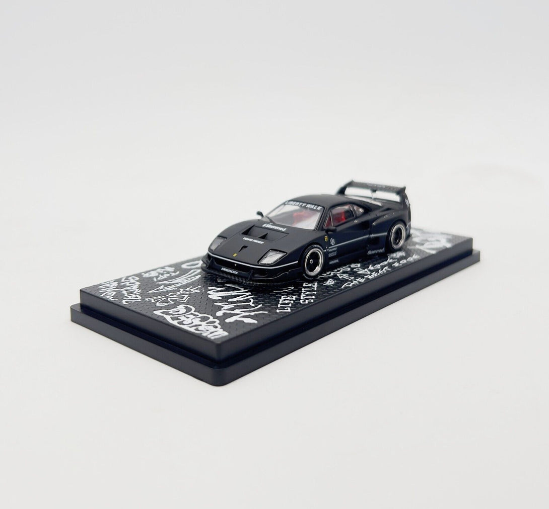 INNO64 1:64 LBWK Ferrari F40 Matte Black Hong Kong Toycar Salon 2023 ...