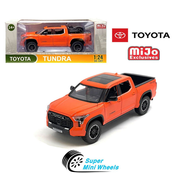 2023 Toyota Tundra TRD Off-Road 4×4 Orange 1:24 - MiJo Exclusives