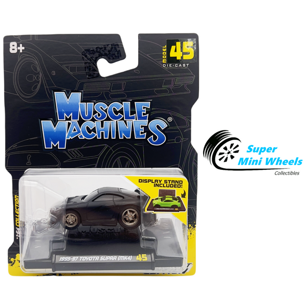 Muscle Machines 1:64 1995 Toyota Supra (MK4) Black