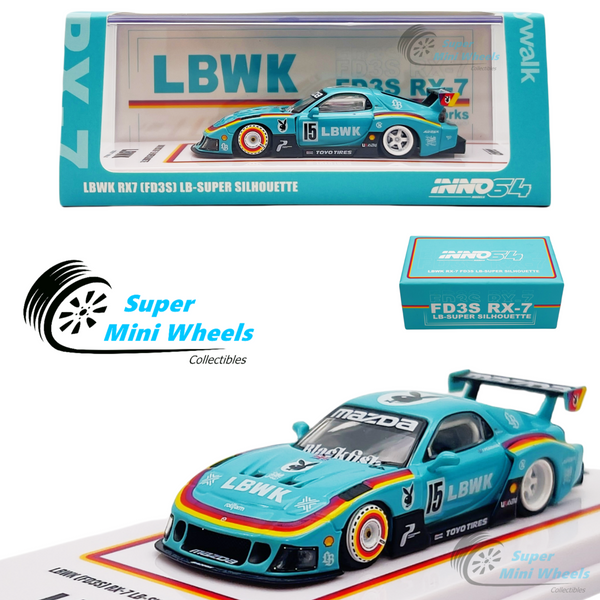 INNO64 1:64 LBWK Mazda RX7 FD3S LB-Super Silhouette HEC 2024