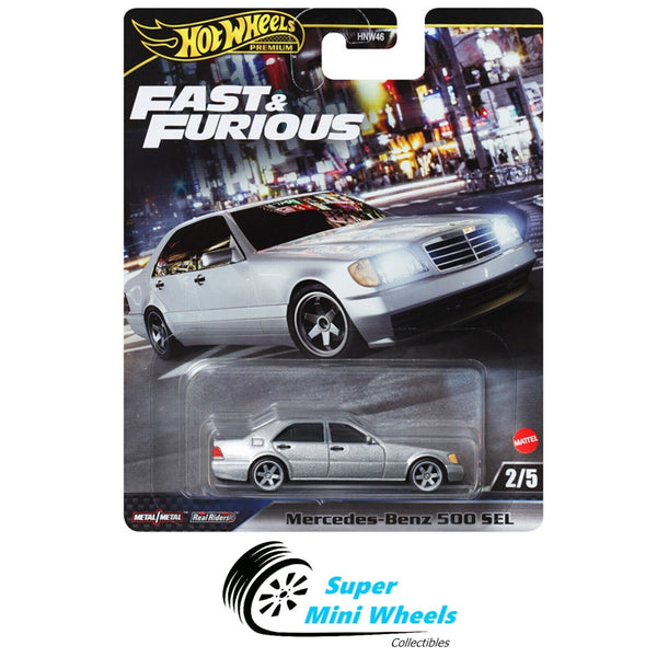 Hot Wheels Fast & Furious Mercedes Benz 500 SEL Silver