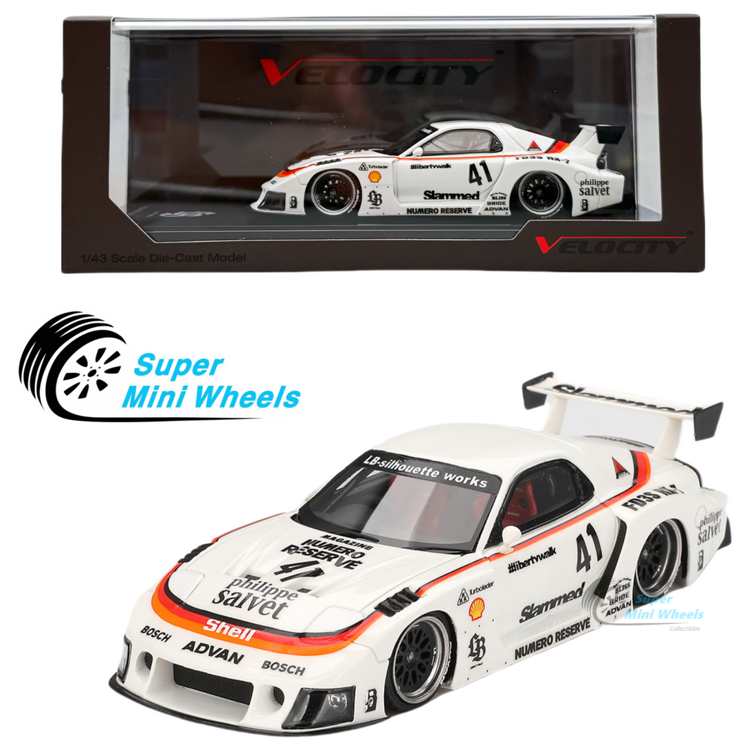 TSM-Model Velocity 1:43 MAZDA RX-7 LB-Super Silhouette #41 Numero Rese ...