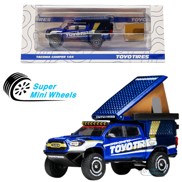 GCD 1:64 Toyota Tacoma Camper TOYO TIRES