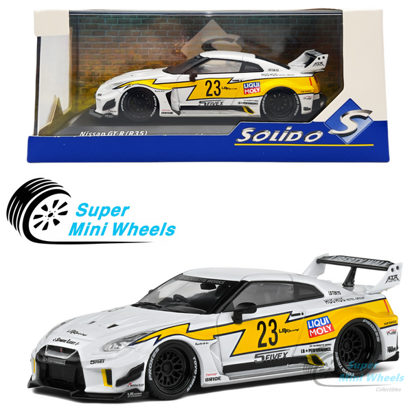 Solido 1:43 Nissan GT-R R35 LBWK Silhouett