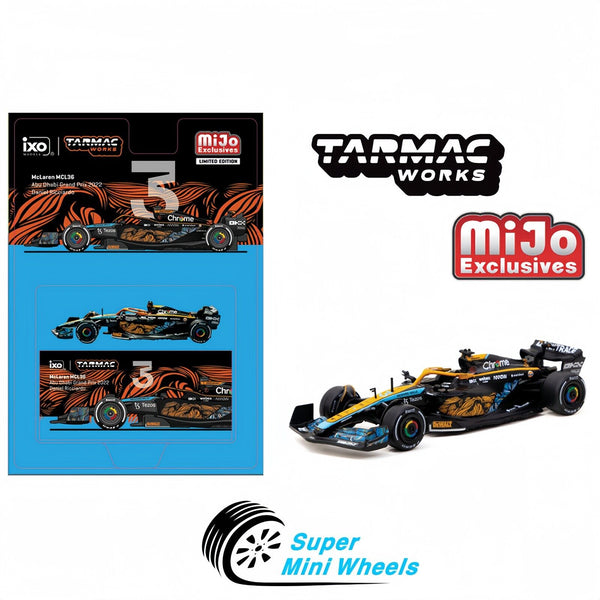 Tarmac Works 1:64 McLaren MCL36 Abu Dhabi Grand Prix 2022 Daniel Ricciardo