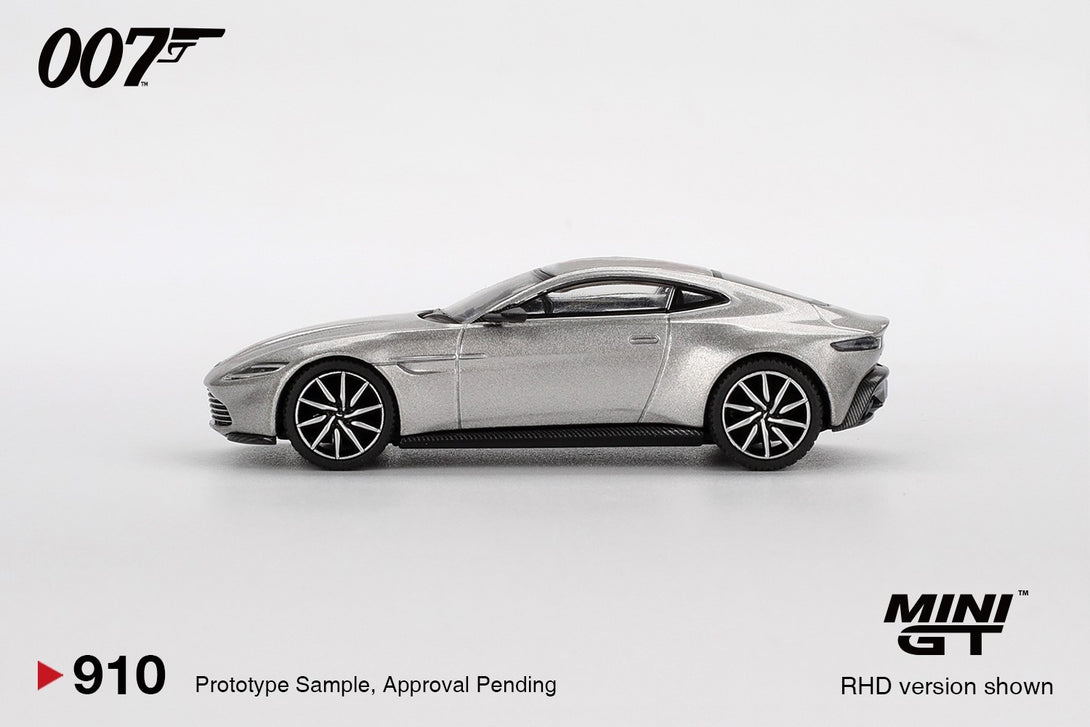Mini GT 1:64 Aston Martin DB10 “Spectre” #910 – Super Mini Wheels