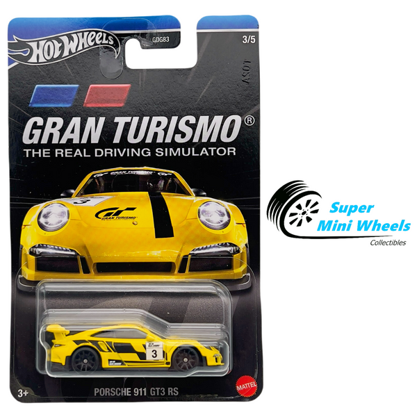 Hot Wheels 2024 Gran Turismo Porsche 911 GT3 RS Yellow