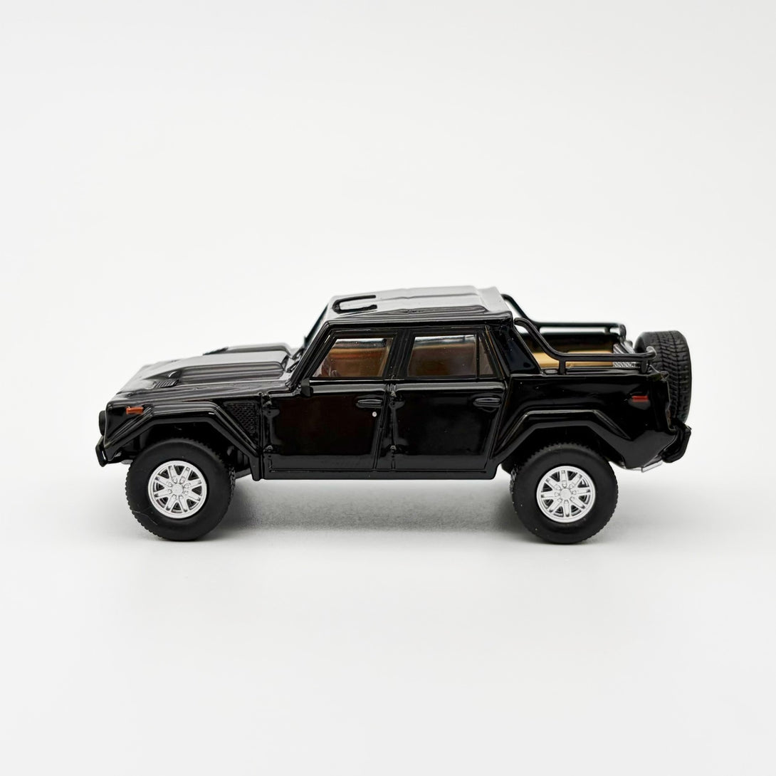 Shadow Pro 1:64 Lamborghini LM002 Black - Diecast Model – Super Mini Wheels