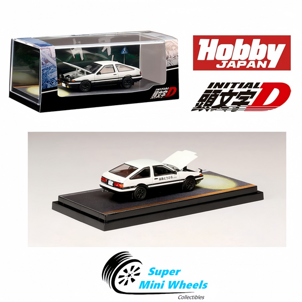 Hobby Japan 1:64 INITIAL D Toyota Sprinter Trueno GT APEX AE86 Kyoichi Sudo