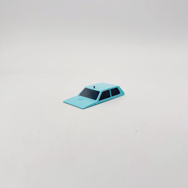 Micro Turbo 1:64 World's Lowest Car Blue