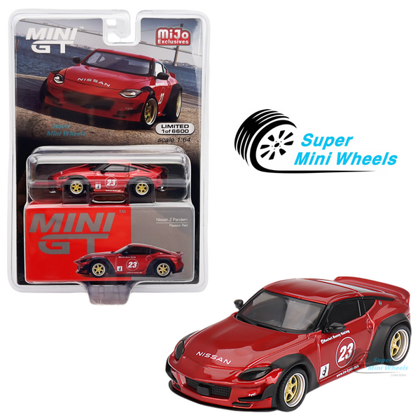 Mini GT 1:64 Nissan Z Pandem Passion Red #722