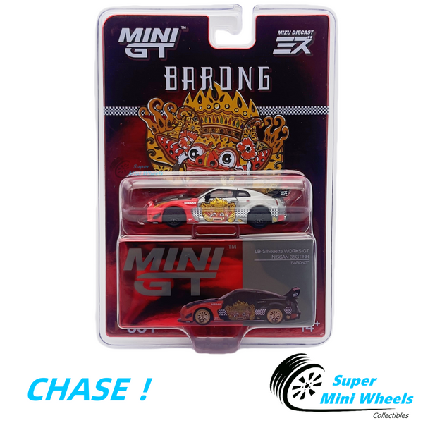 CHASE Mini GT x MIZD 1:64 LB-Silhouette WORKS GT NISSAN 35GT-RR V1 “BARONG” #651