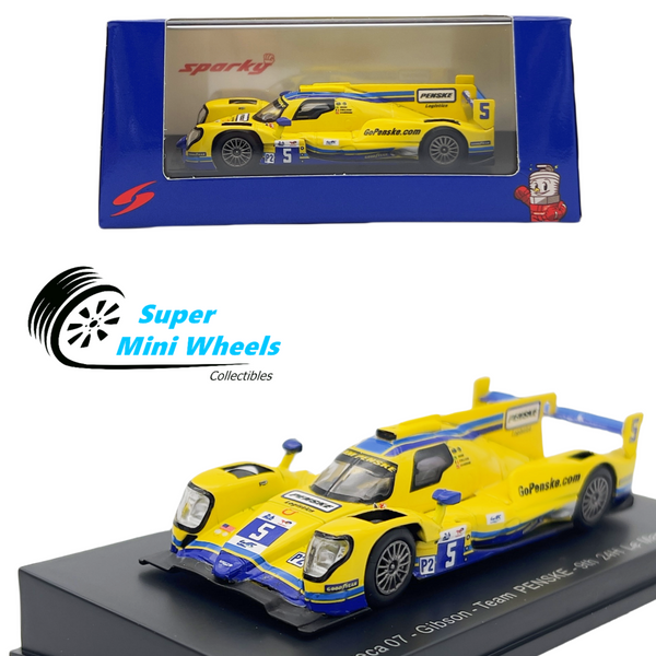 Sparky 1:64 Oreca 07 - Gibso - Team PENSKE 9th #5 - 24H Le Mans 2022