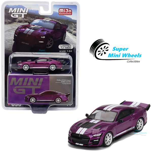 Mini GT 1:64 Shelby GT500 Dragon Snake Concept Fuchsia Metallic #696