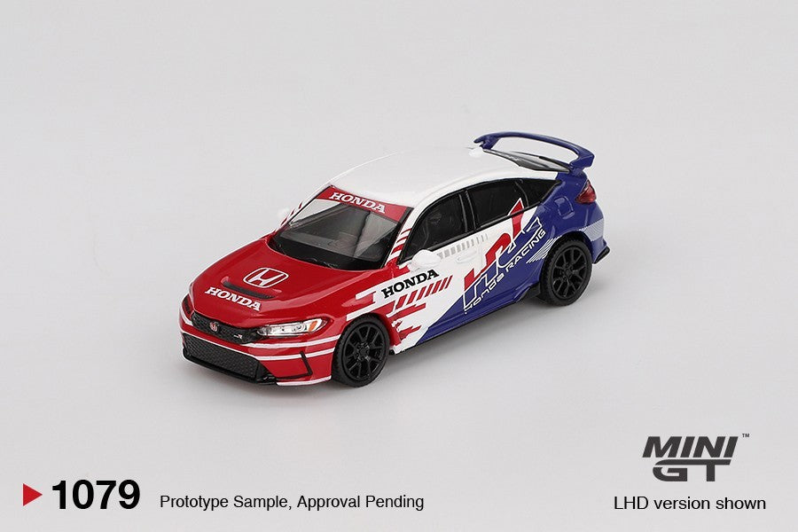Mini GT 1:64 Honda Civic TYPE R 2024 Pace Car HRC #1079 – Super Mini Wheels