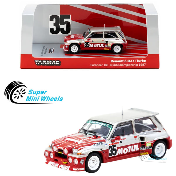 Tarmac Works 1:64 Renault 5 MAXI Turbo European Hill-Climb Championship 1987 #35