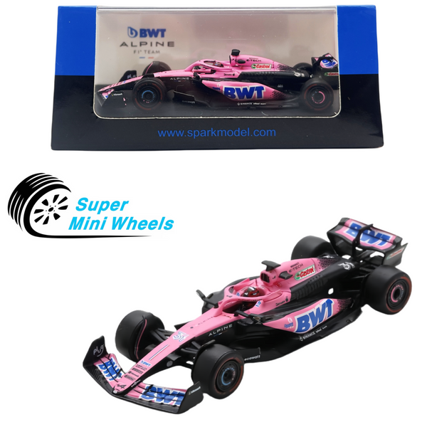 Sparky 1:64 F1 ALPINE A523 #31 BWT ALPINE F1 TEAM 2023 ESTEBAN OCON