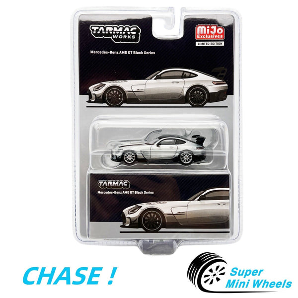 CHASE ! Tarmac Works 1:64 Mercedes-Benz AMG GT Black Series Silver Metallic