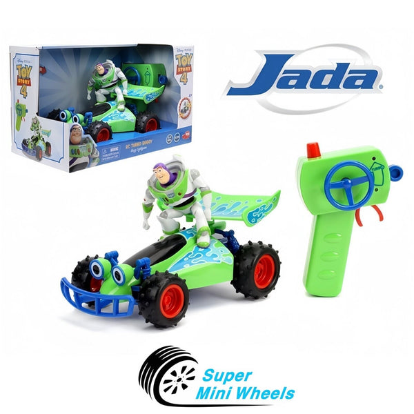 Jada Radio Control Toy Story 4 RC Turbo Buggy with Buzz Lightyear