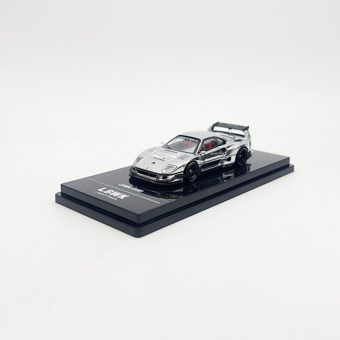 INNO64 1:64 LBWK F40 Chrome Silver HEC 2024 – Super Mini Wheels