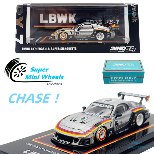 CHASE ! INNO64 1:64 LBWK Mazda RX7 FD3S LB-Super Silhouette HEC 2024