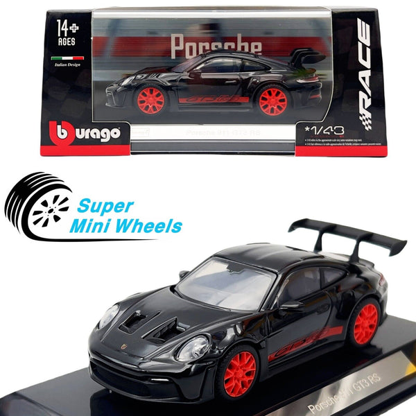 Bburago 1:43 Porsche 911 GT3 RS Black