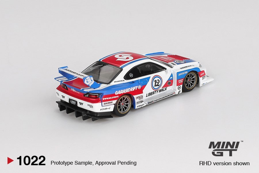 Mini GT 1:64 Nissan LB-Super Silhouette S15 SILVIA GARASIDRIFT x LBWK ...