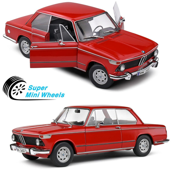 Solido 1:18 1971 BMW 1602 – Verona Red - S1808601