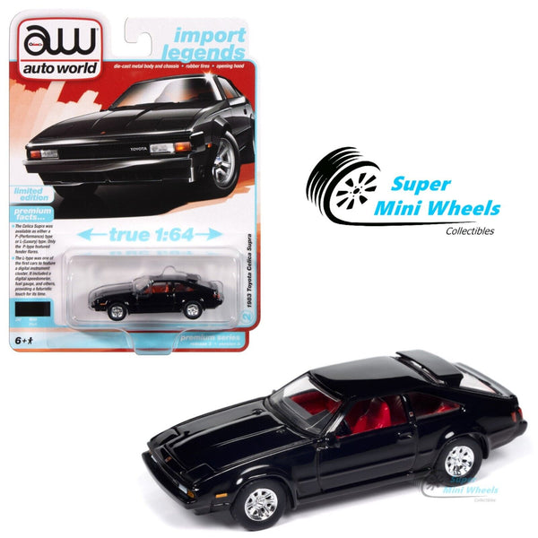 Auto World 1:64 - 1983 Toyota Celica Supra – Black