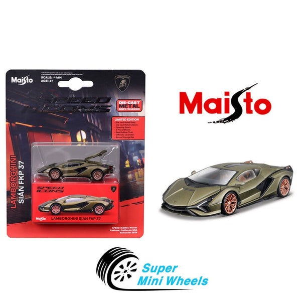 Maisto 1:64 Speed Icons Lamborghini Sian FKP 37 – Green