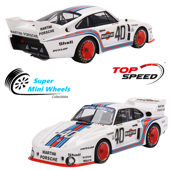 Top Speed 1:18 Porsche 935/77 2.0 "935 Baby" #40 1977 DRM Hockenheim Winner