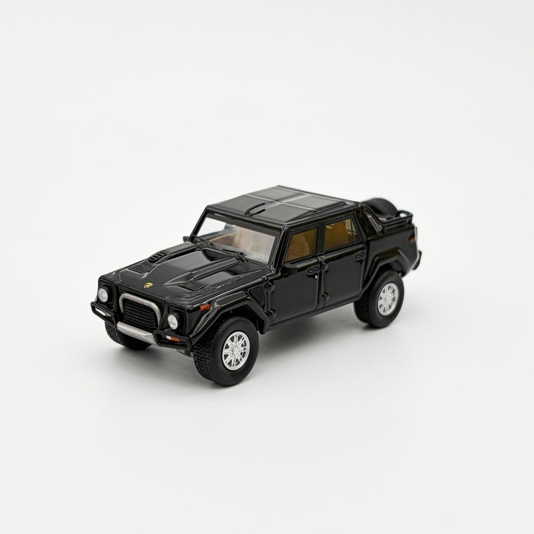 Shadow Pro 1:64 Lamborghini LM002 Black - Diecast Model – Super Mini Wheels