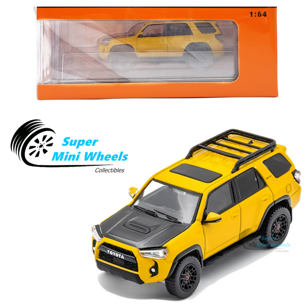 GCD 1:64 Toyota 4Runner TRD PRO Yellow / Black