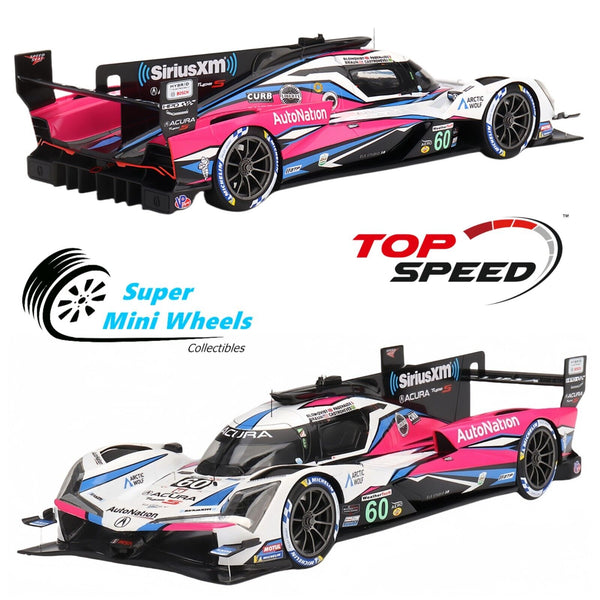 Top Speed 1:18 Acura ARX-06 GTP #60 2023 IMSA Daytona 24 Hrs Winner - TS0481