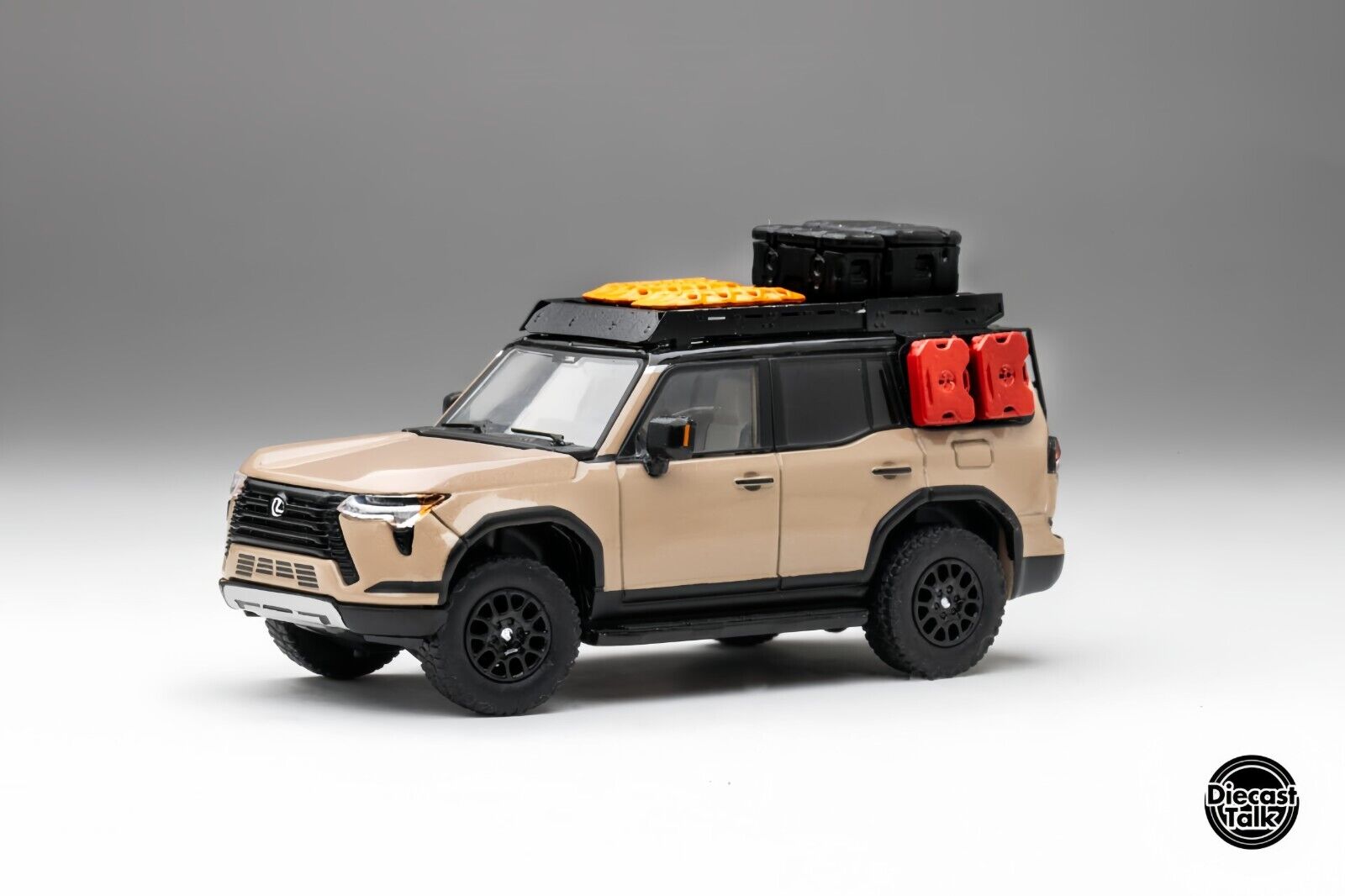 GCD 1/64 - レクサス GX550 オーバートレイル (チェイスカー) GCD Model Pre-order] 1:64 LEXUS GX550 Lexus Officially