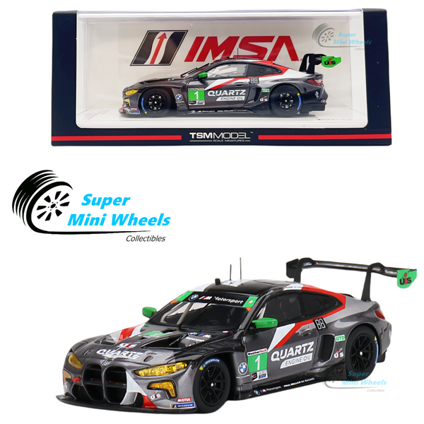 TSM-Model 1:43 BMW M4 GT3 #1 2022 IMSA Long Beach GTD Winner TSM430676