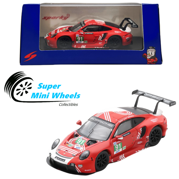 Sparky 1:64 Porsche 911 RSR-19 #91 Porsche GT Team 24H Le Mans 2022