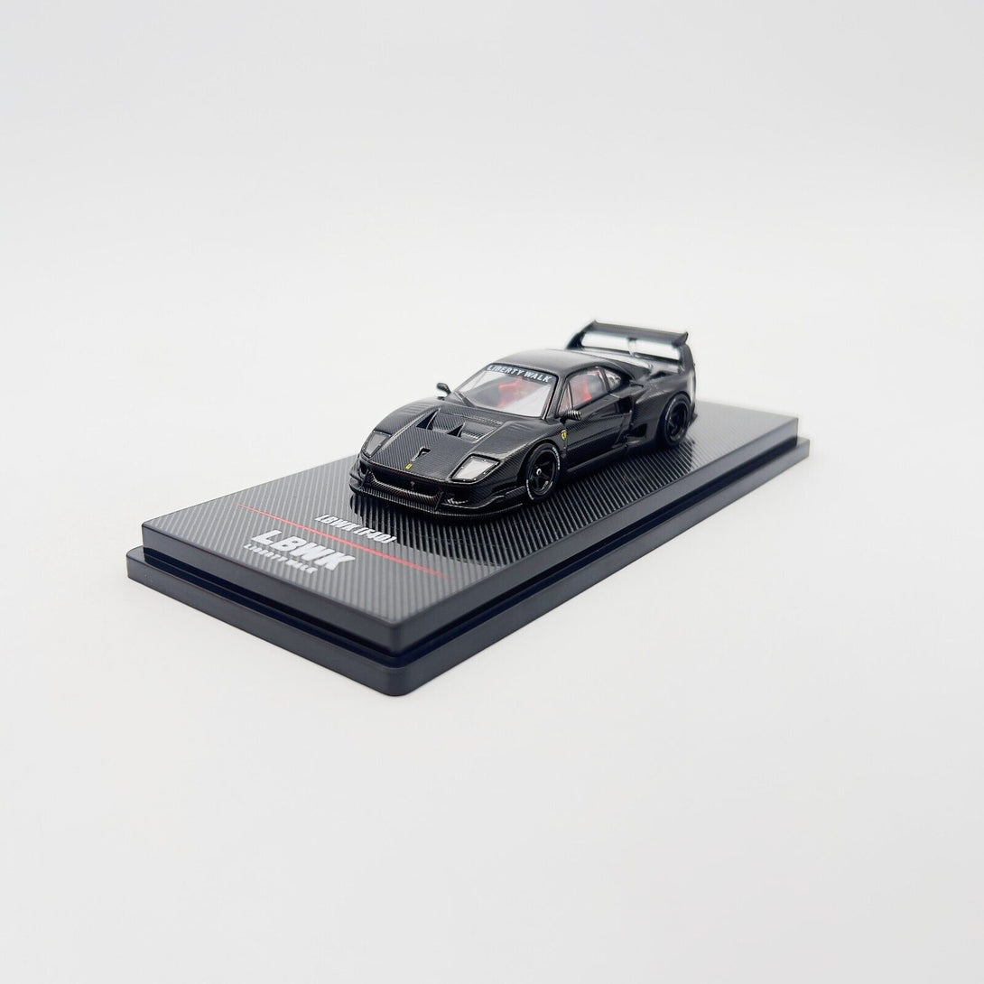 INNO64 1:64 LBWK F40 Carbon Fiber Black – Super Mini Wheels