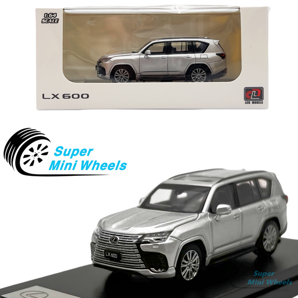 LCD Models 1:64 - Lexus LX 600 (Silver) Diecast Model