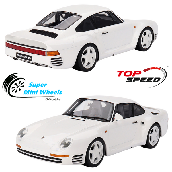 Top Speed 1:12 Porsche 959 Sport Grand Prix White TSM120013