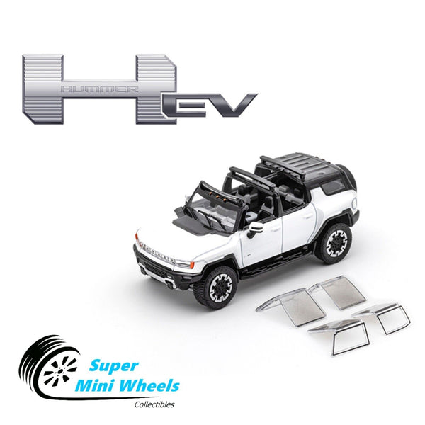 GCD 1:64 2023 GMC Hummer EV SUV White