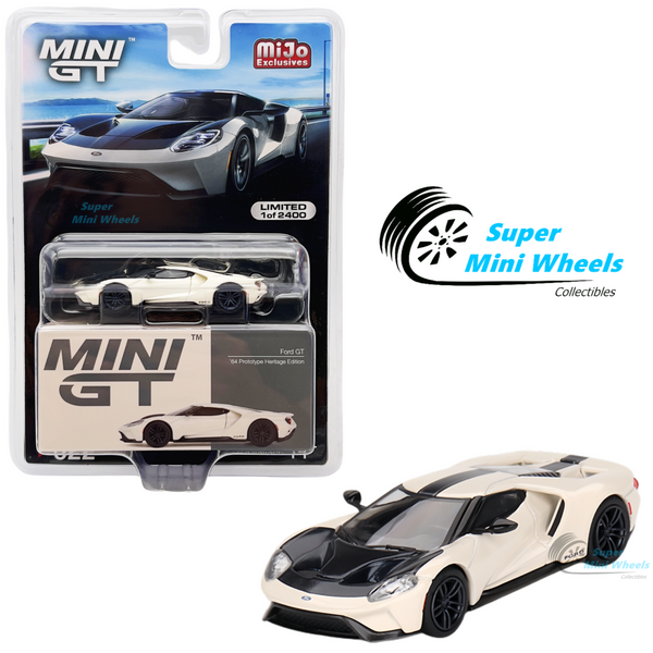 Mini GT 1:64 Ford GT ’64 Prototype Heritage Edition #622