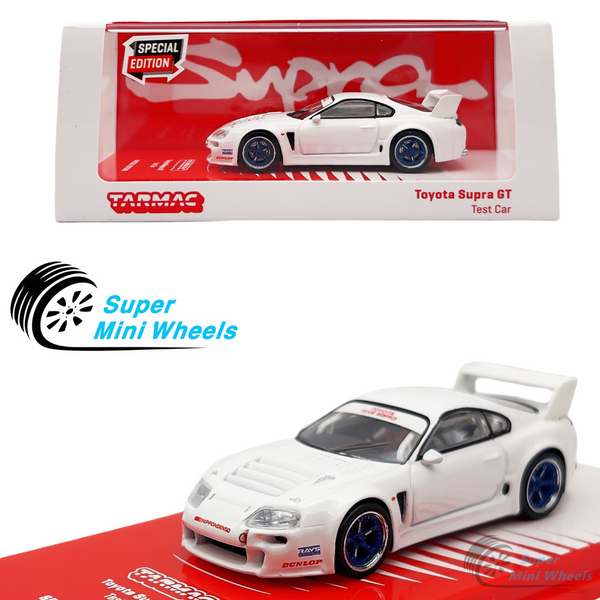 Tarmac Works 1:64 Toyota Supra GT Test Car (White) Special Edition