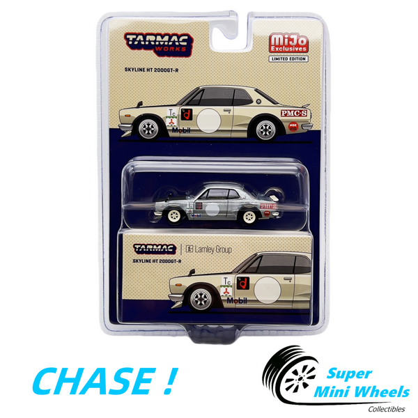 Tarmac Works 1:64 Nissan 2000 GT-R (KPGC10) White Lamley Special Edition