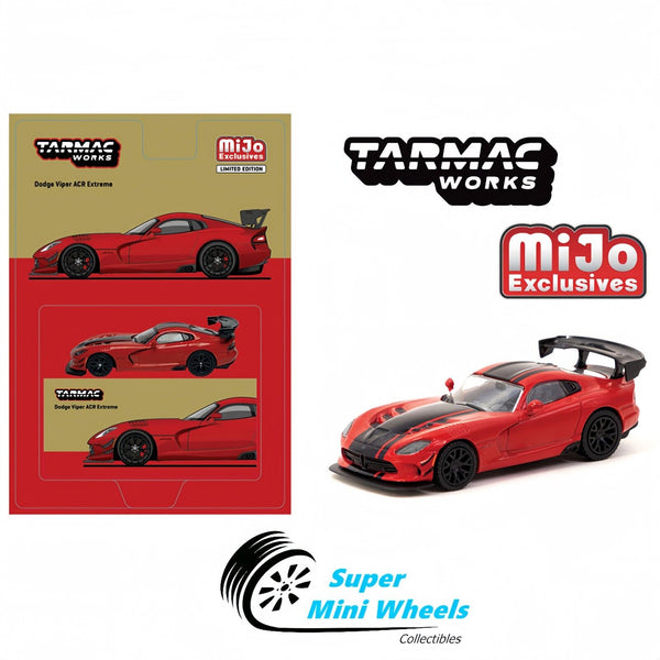 Tarmac Works 1:64 Dodge Viper ACR Extreme – Red – MiJo Exclusives